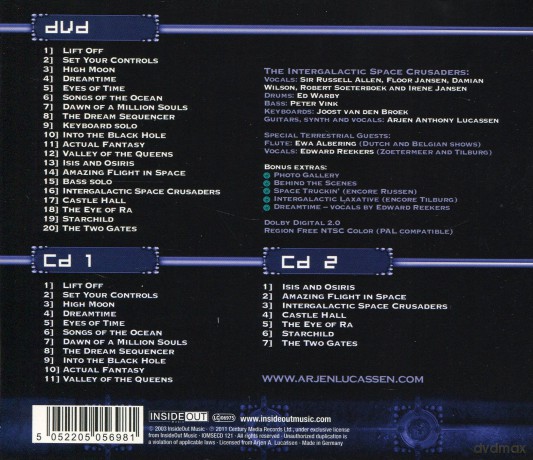 Arjen Anthony Lucassen's Star: Live On Earth [3CD]