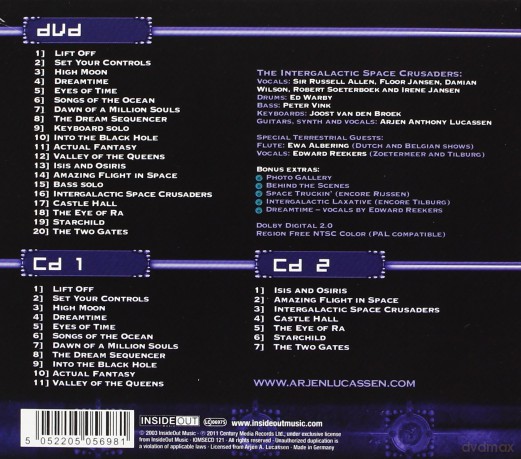 Arjen Anthony Lucassen's Star: Live On Earth [3CD]