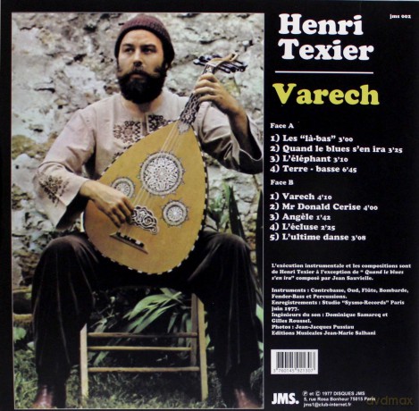 Texier Henri: Varech [Winyl]