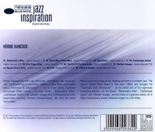 Herbie Hancock: Jazz Inspiration [CD]
