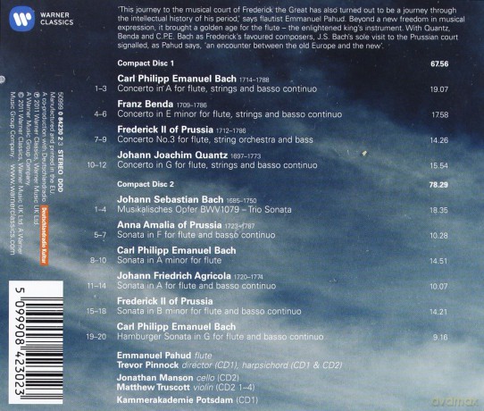 Pahud: The Flute King [2CD]