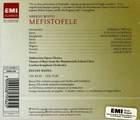 Rudel: Mefistofele [3CD]