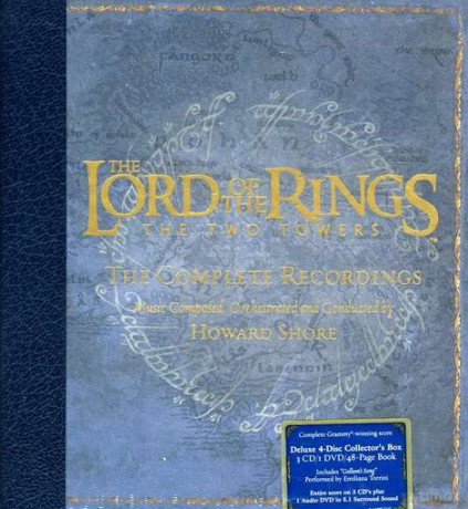 The Lord Of The Rings. The Two Towers soundtrack (Władca Pierścieni. Dwie Wieże) [3CD]+[DVD]