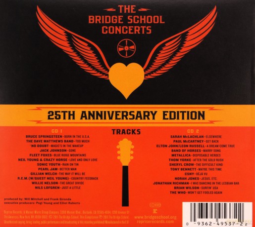 Bridge School Concerts 25th Anniversary Edition  [2CD]
