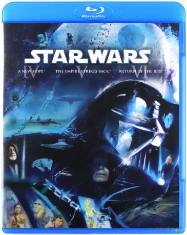 Gwiezdne Wojny: Kompletna saga , części I-VI: Mroczne widmo / Atak klonów / Zemsta Sithów / Nowa nadzieja / Imperium kontratakuje / Powrót Jedi [6xBlu-Ray]
