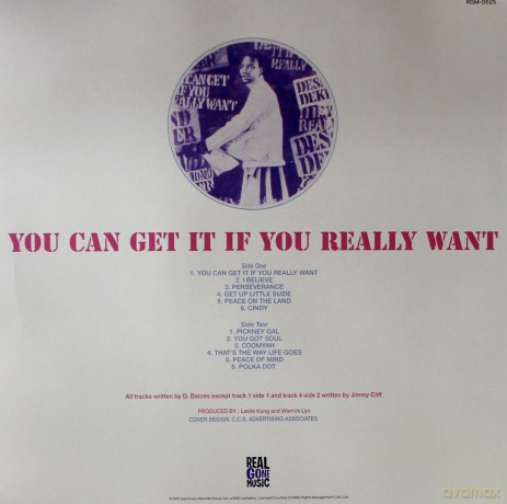 Desmond Dekker: You Can Get It If You Really Want (Color) [Winyl]
