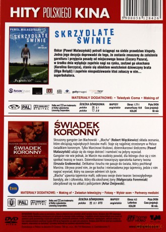 Skrzydlate świnie / Świadek koronny [BOX] [2DVD]