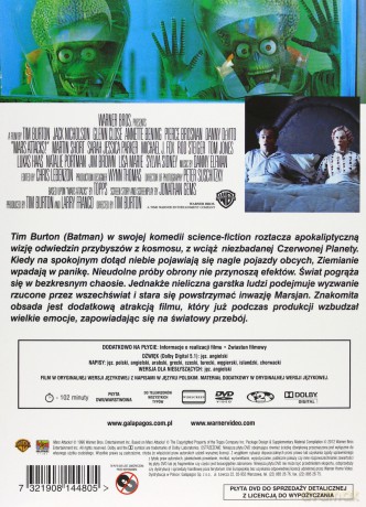 Marsjanie atakują! (Kolekcja Tim Burton) [DVD]