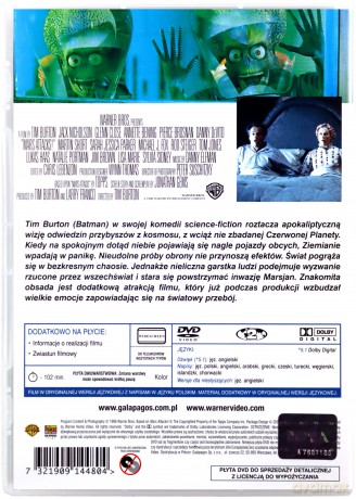 Marsjanie atakują! (Kolekcja Tim Burton) [DVD]