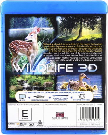 Wildlife 3D [Blu-Ray 3D]
