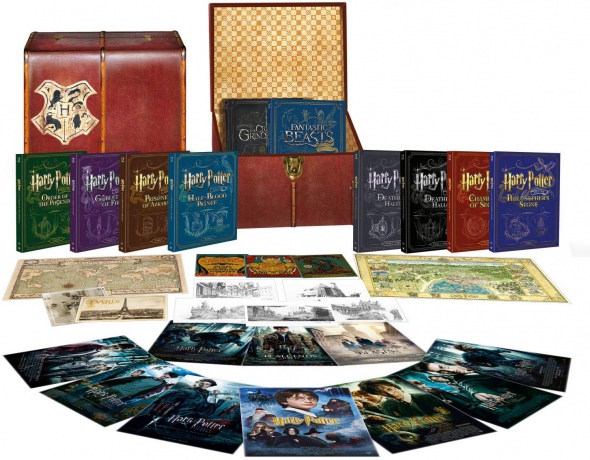 Wizarding World: Harry Potter 1-8 / Fantastic Beasts and Where to Find Them / The Crimes of Grindelwald (Limited) [BOX] [19xBlu-Ray]