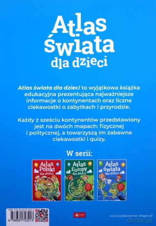 Atlas świata dla dzieci [KSIĄŻKA]