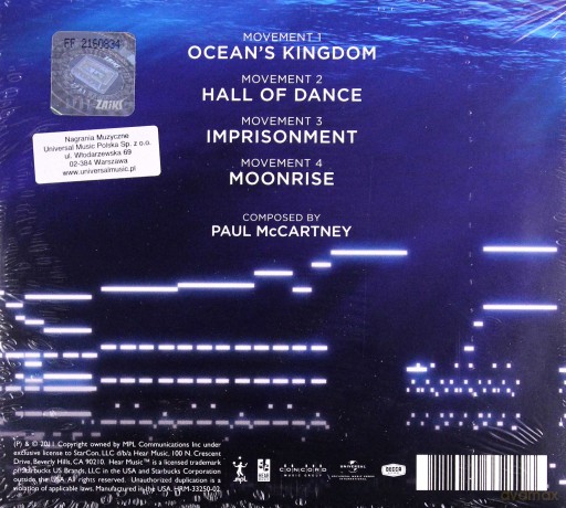 Paul Mccartney: Ocean's Kingdom (ecopack) [CD]