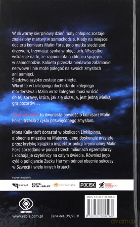 Krzyk do nieba. Malin Fors (Tom 12) - Mons Kallentoft [KSIĄŻKA]