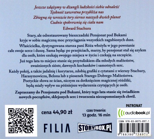 Lato w Pensjonacie pod Bukami [AUDIOBOOK]