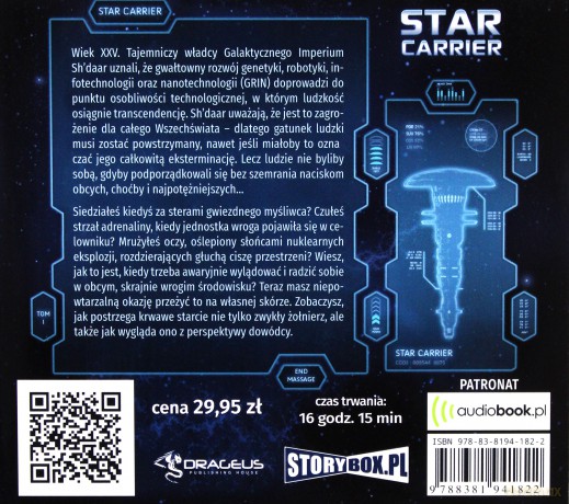 Pierwsze uderzenie. Star carrier (Tom 1) - Ian Douglas [AUDIOBOOK]