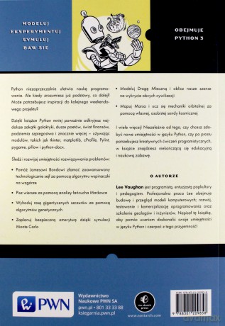 Python. Mniej poważnie, zabawne projekty programistyczne, które zwiększą Twoje umiejętności - Lee Vaughan [KSIĄŻKA]
