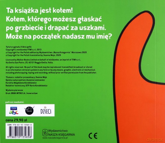 Ta książka jest kotem - Silvia Borando [KSIĄŻKA]