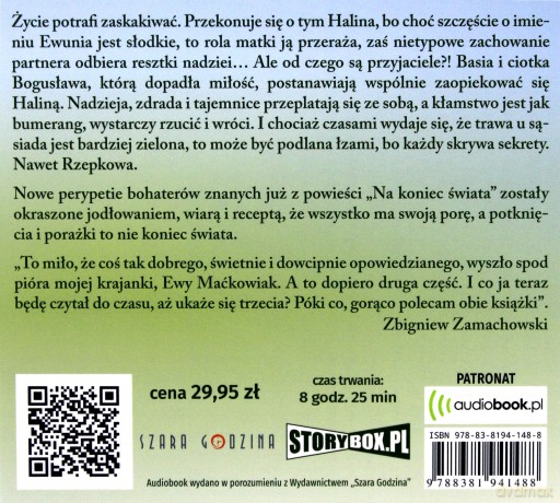 To nie koniec świata - Ewa Maja Maćkowiak [AUDIOBOOK]