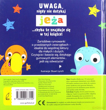Uwaga jeż [KSIĄŻKA]