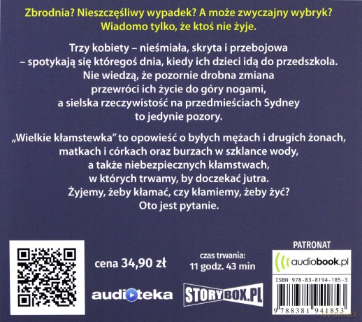 Wielkie kłamstewka - Liane Moriarty [AUDIOBOOK]