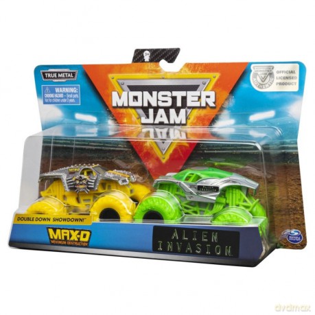 Samochód Monster Jam 1:64 2-pak