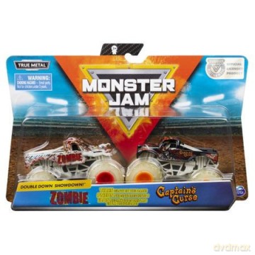 Samochód Monster Jam 1:64 2-pak