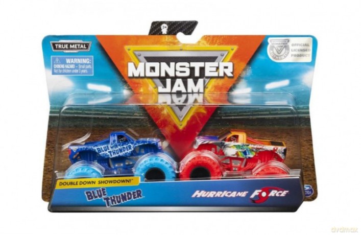 Samochód Monster Jam 1:64 2-pak