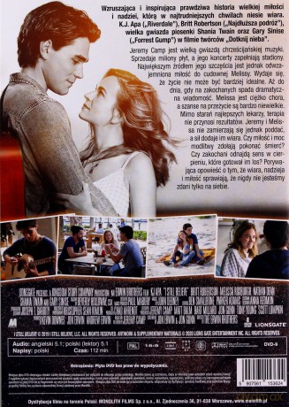 Wierzę w Ciebie [DVD]