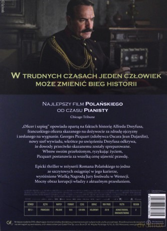 Oficer i szpieg [DVD]