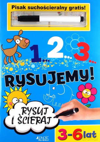 1...2...3... Rysujemy! - Ola Makowska [KSIĄŻKA]