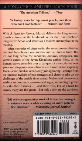 A Feast for Crows - George R.R. Martin [KSIĄŻKA]