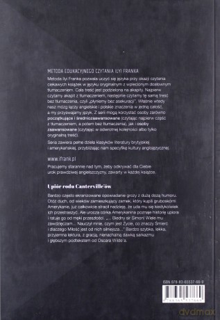 Angielski przy okazji Upiór rodu Canterville'ów Angielski z Oscarem Wilde'em [KSIĄŻKA]