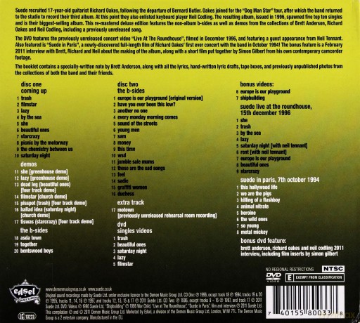 Suede: Coming Up (Deluxe) [2CD]+[DVD]