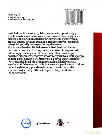 Baśnie norweskie opowiedział Dariusz Muszer - Dariusz Muszer [KSIĄŻKA]