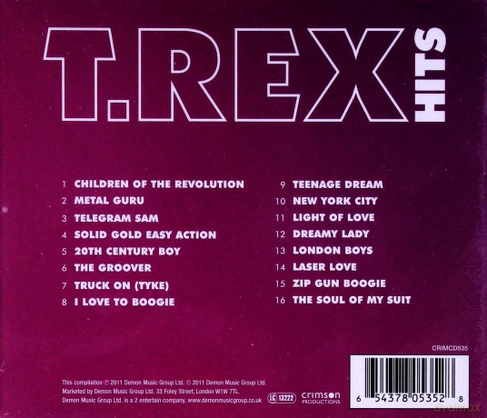 T.Rex: Hits [CD]