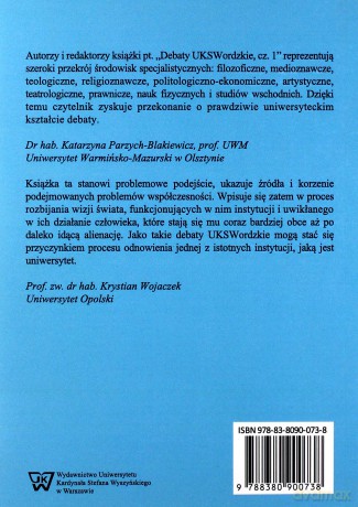 Debaty UKSWordzkie Część 1 [KSIĄŻKA]