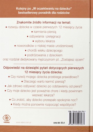 Pierwszy Rok Życia Dziecka (Tw. Oprawa) - Heidi Murkoff, Sharon Mazel [KSIĄŻKA]