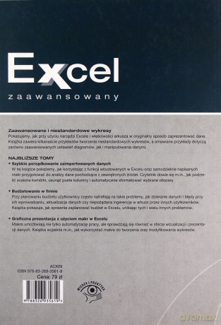 Excel zaawansowany Zaawansowane i niestandardowe wykresy [KSIĄŻKA]