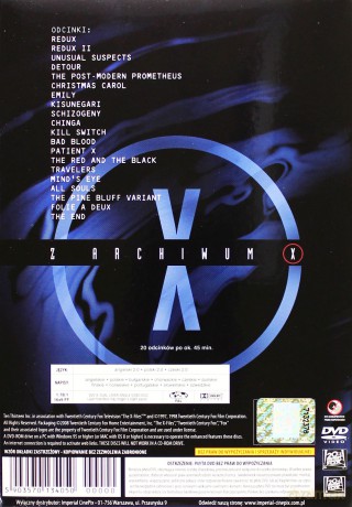Z archiwum X sezon 5 [BOX] [5DVD]