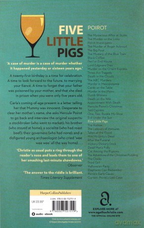 Five Little Pigs - Agatha Christie [KSIĄŻKA]