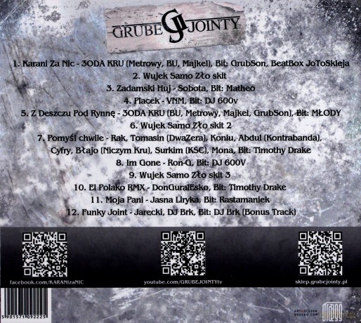 Grube Jointy 1: Karani Za Nic [CD]