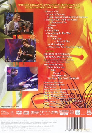 Nirvana: MTV Unplugged In New York [DVD]