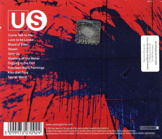 Peter Gabriel: Us [CD]