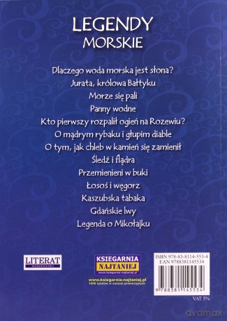 Legendy morskie [KSIĄŻKA]