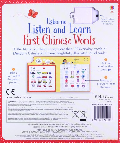 Listen and learn first Chinese words [KSIĄŻKA]
