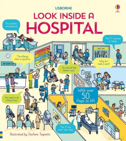 Look inside a hospital [KSIĄŻKA]