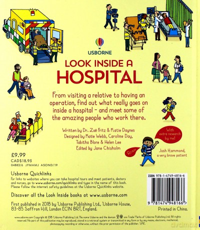 Look inside a hospital [KSIĄŻKA]