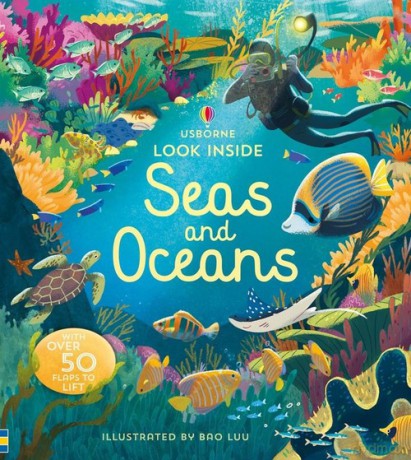 Look inside seas and oceans - Megan Cullis [KSIĄŻKA]