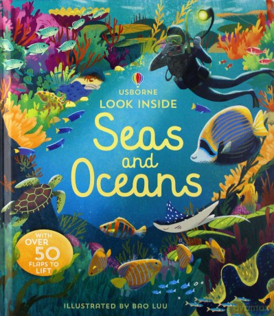 Look inside seas and oceans - Megan Cullis [KSIĄŻKA]